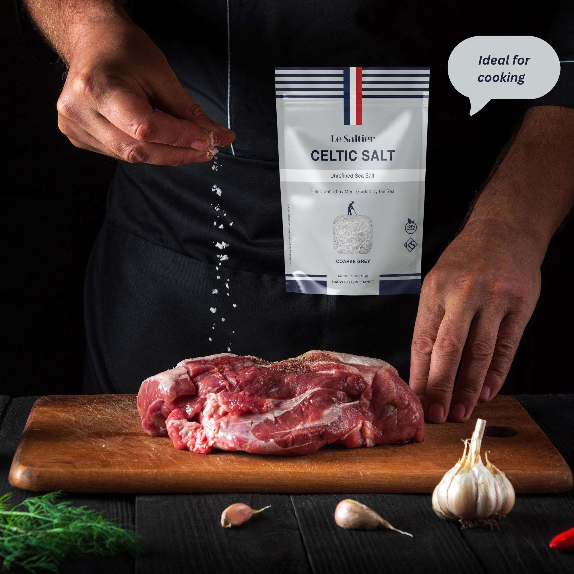 Coarse Grey Celtic Sea Salt