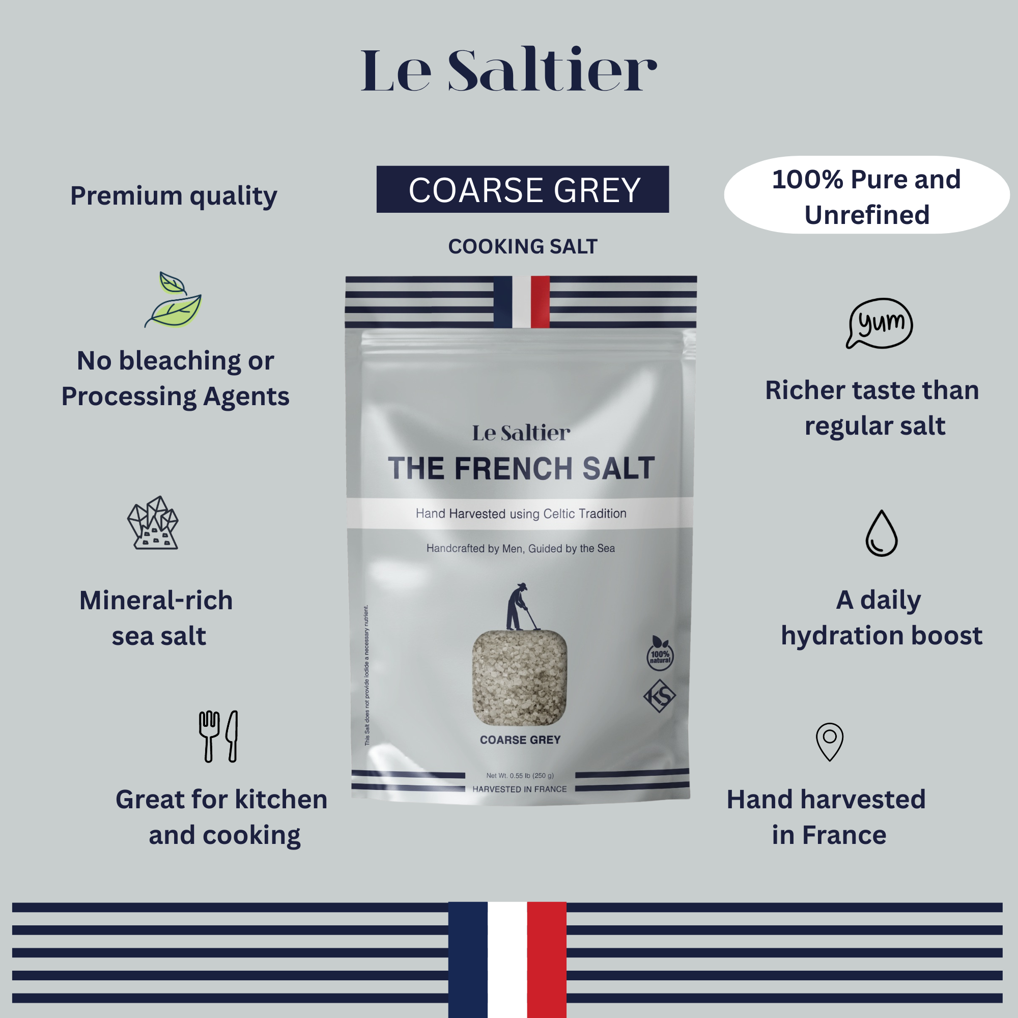 Coarse Grey Sea Salt