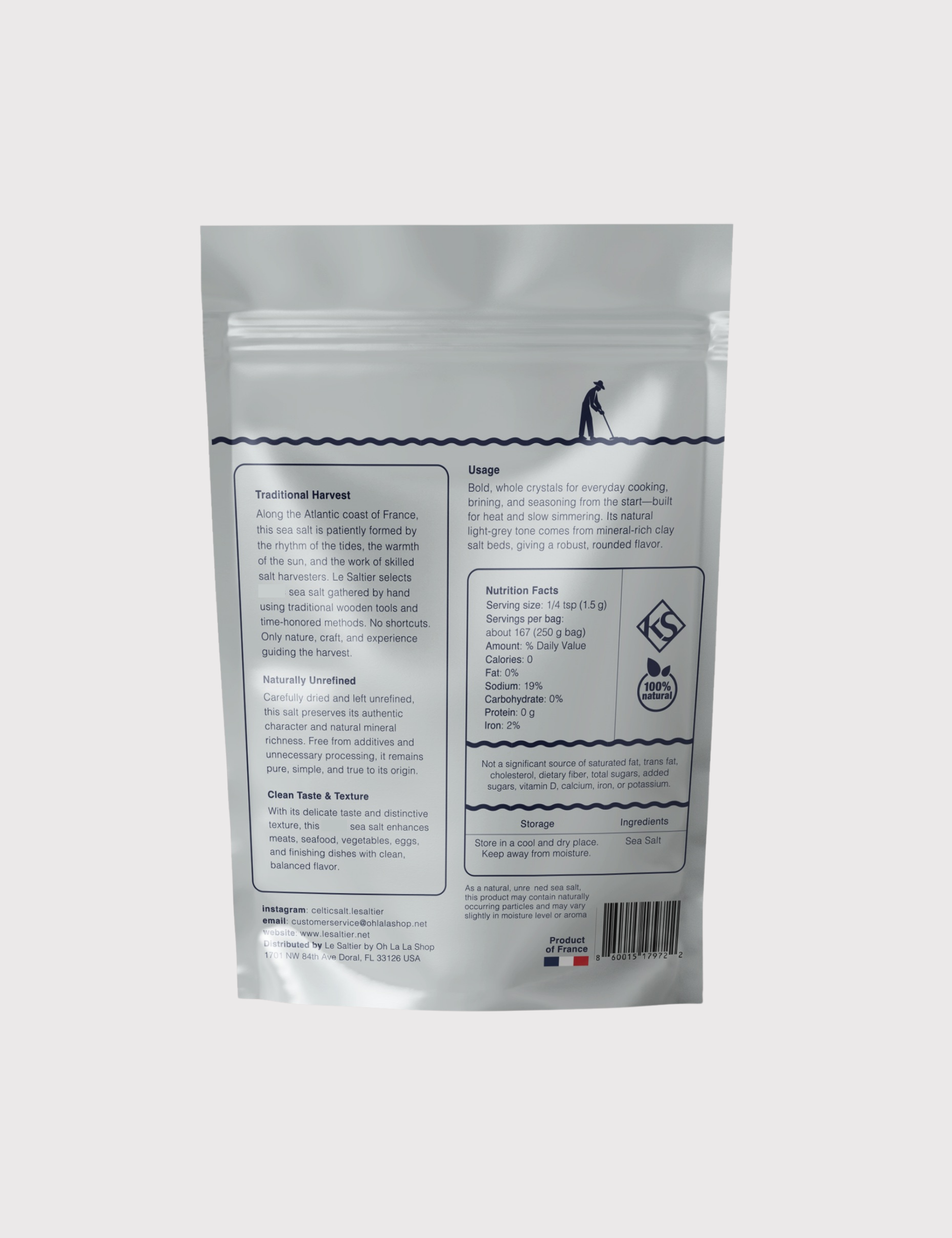 Coarse Grey Celtic Salt