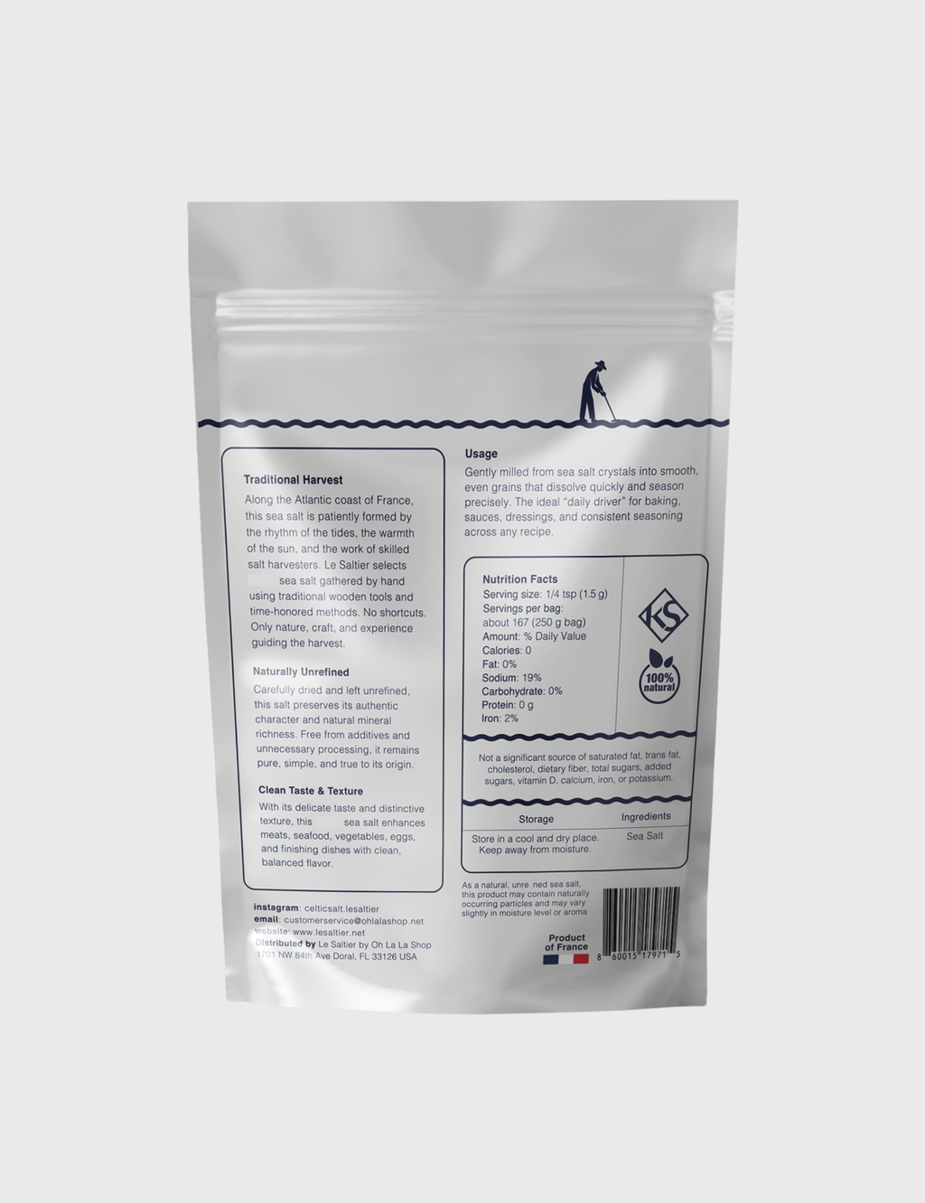 Fine grounds Celtic Salt