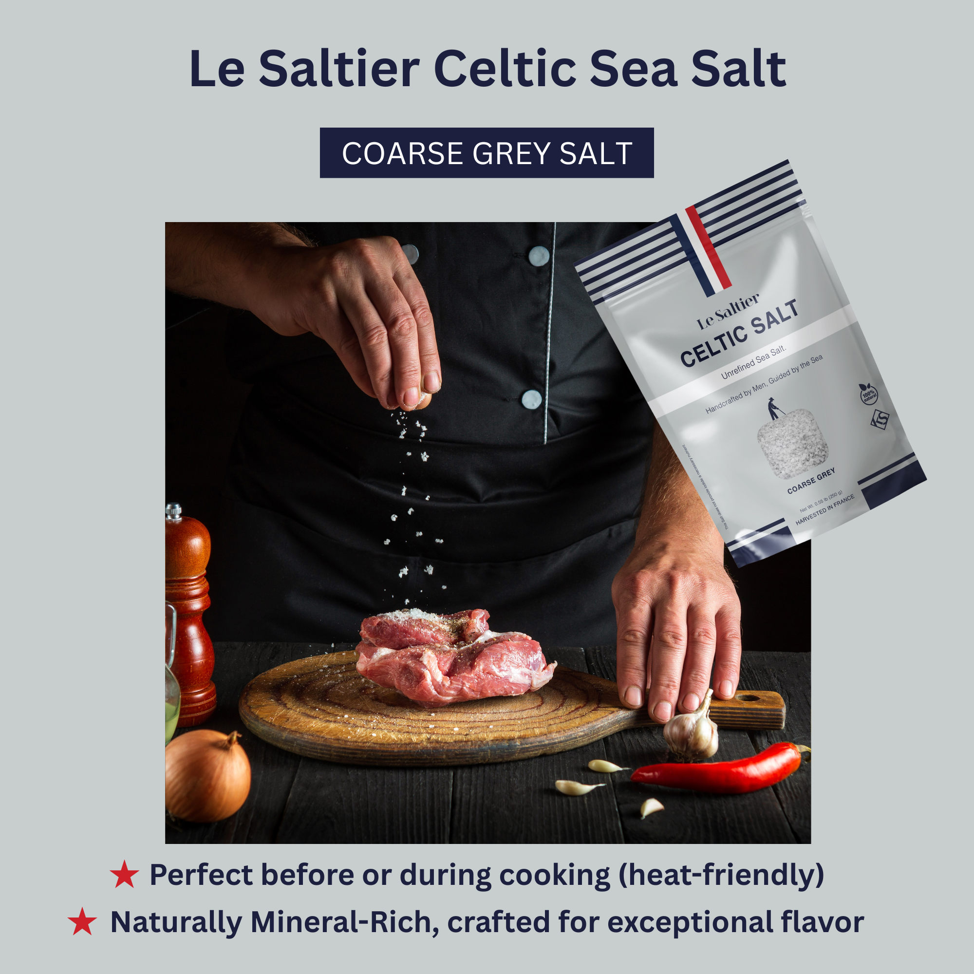 Coarse Grey Celtic Sea Salt