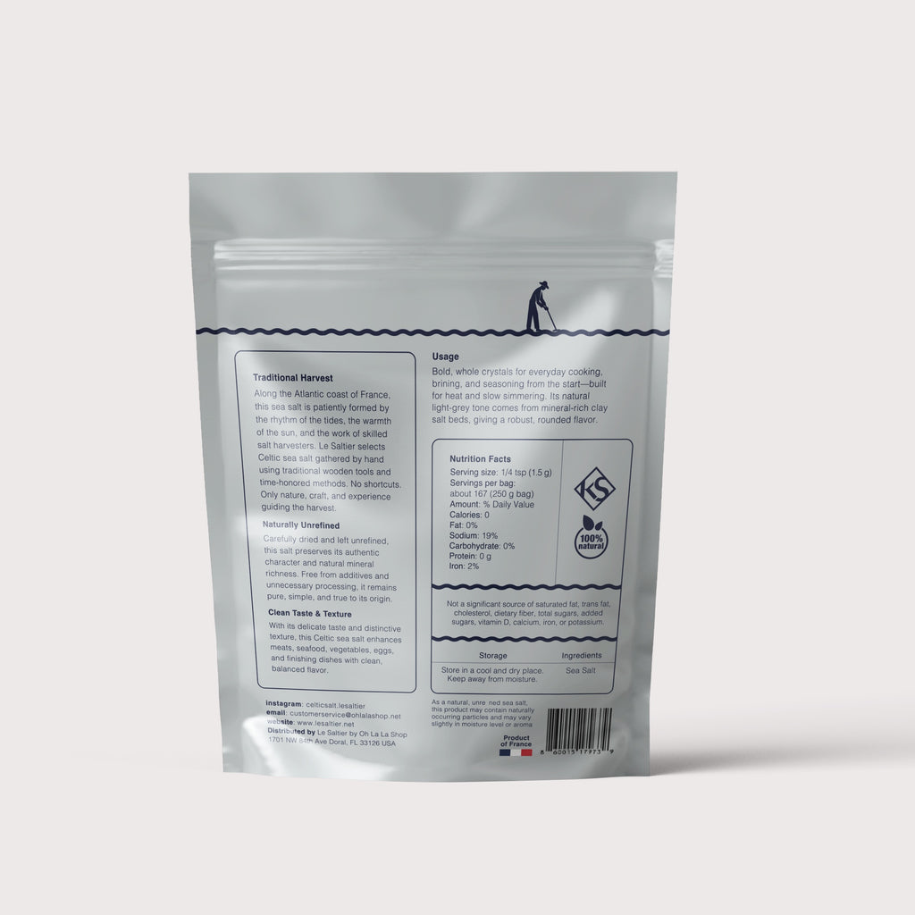 Coarse Grey Celtic Sea Salt