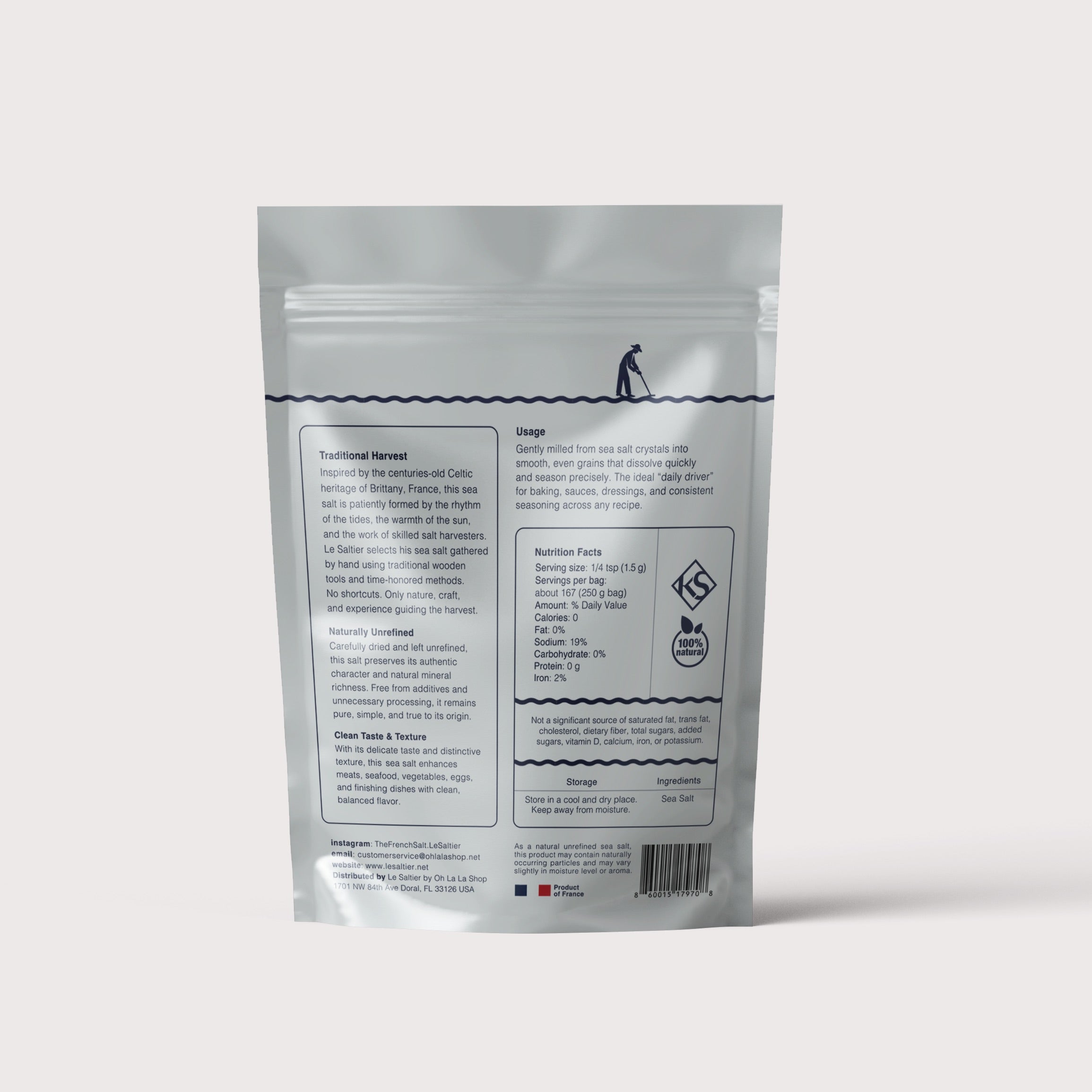 Coarse Grey Sea Salt