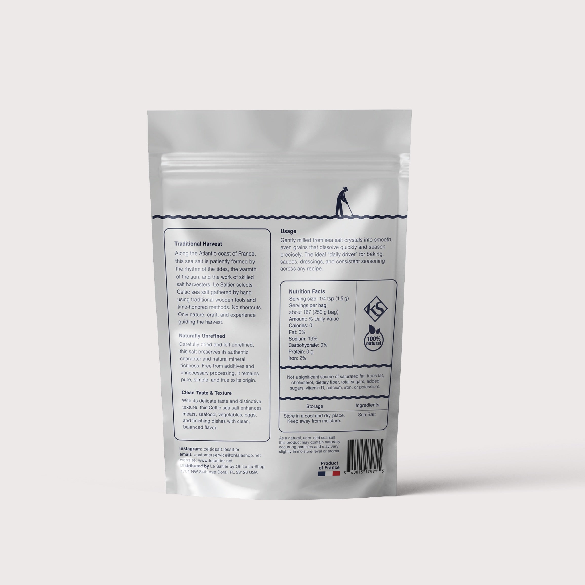 Fine grounds Celtic Sea Salt